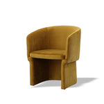 Vassar - Burnt Umber Velvet Dining Chair by VIG Furniture - View 1