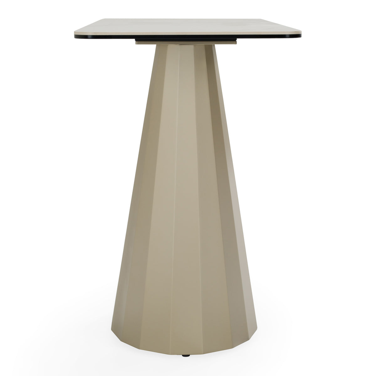 Vela - Modern Ceramic + Brass Console Table by VIG Furniture - View 4