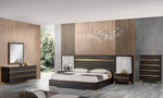 Velondra - Eastern King Modern Eucalypto + Marble Bedroom Set by VIG Furniture - View 1