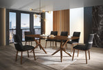 Utah - Modern Walnut Rectangular Dining Table by VIG Furniture - View 3