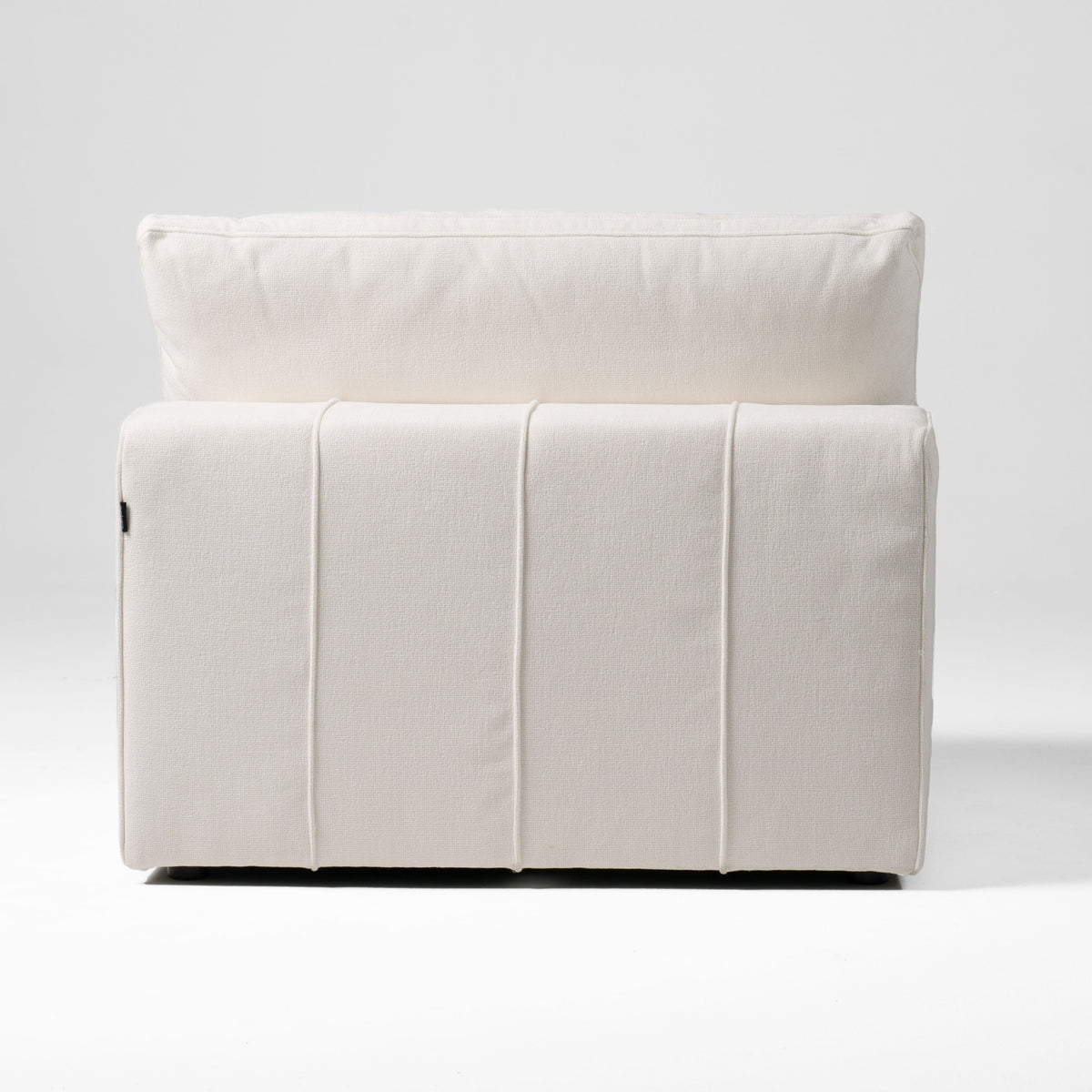 Vicki - Modern Off-White Fabric Modular Armless Seat by VIG Furniture - View 2