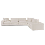 Vicki - Modern Off-White Fabric Modular Armless Seat by VIG Furniture - View 5
