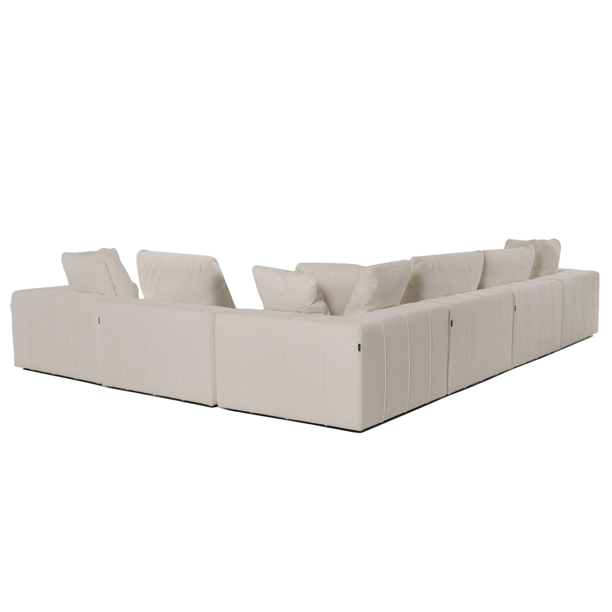 Vicki - Modern Off-White Fabric Modular Armless Seat by VIG Furniture - View 6