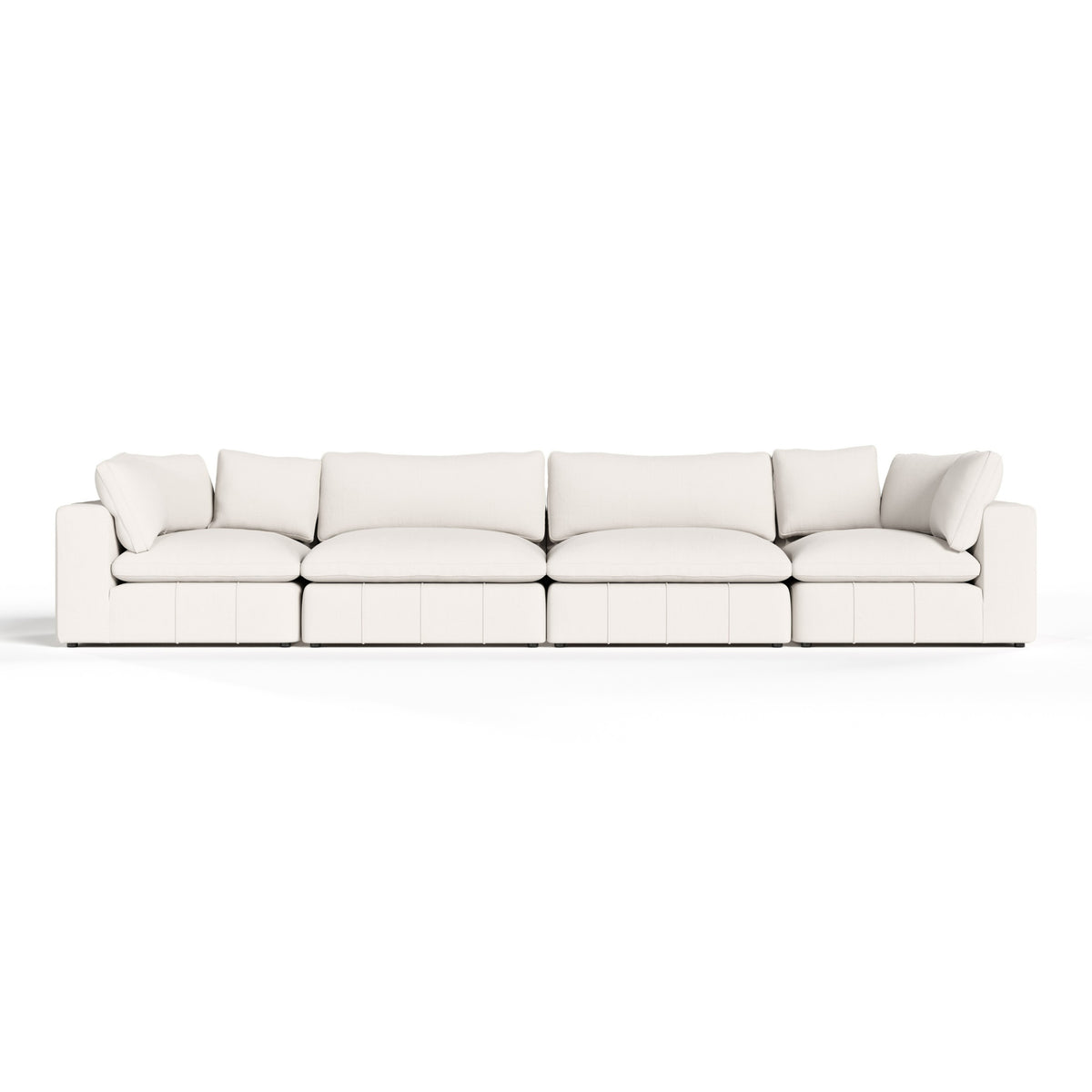 Vicki - Modern Off-White Fabric Modular Sectional-4-Piece Sectional by VIG Furniture - View 1