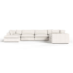 Vicki - Modern Off-White Fabric Modular Sectional-7-Piece Sectional by VIG Furniture - View 1