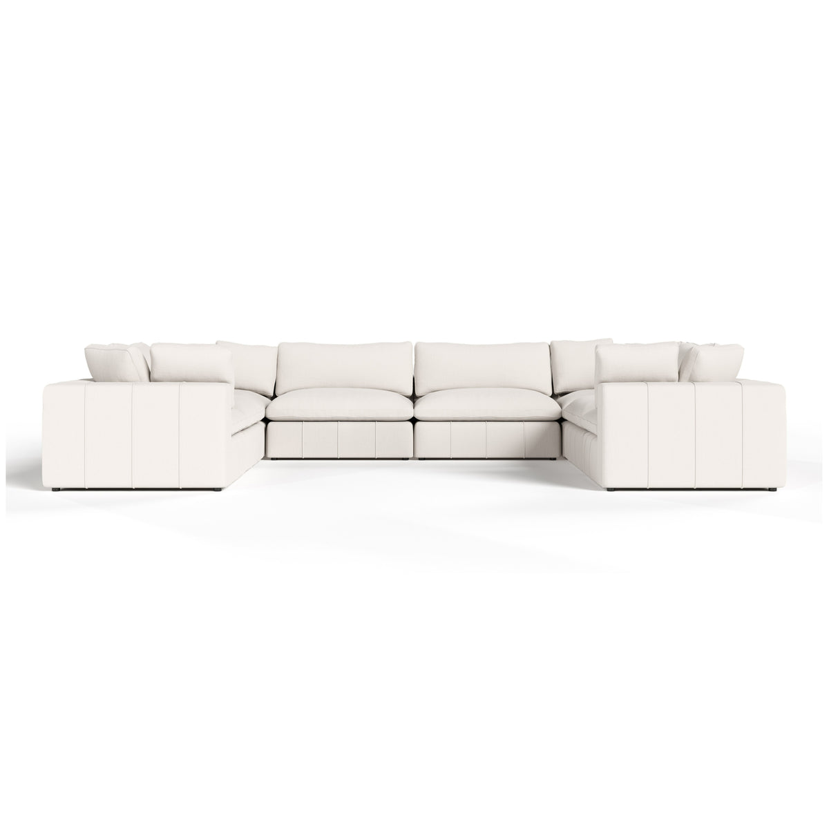 Vicki - Modern Off-White Fabric Modular Sectional-8-Piece Sectional by VIG Furniture - View 1