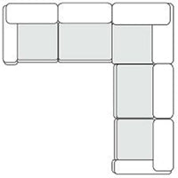 Vicki - Modern Grey Fabric Modular Sectional Sofa-5-Piece Sectional by VIG Furniture - View 3