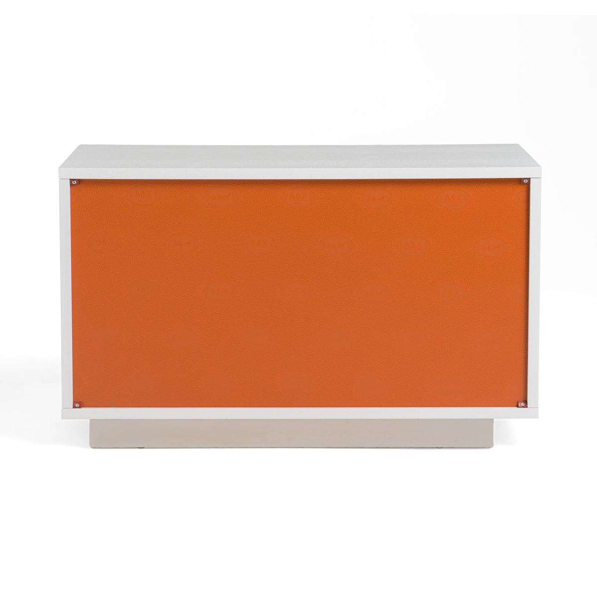 Victoria Modern White Crocodile Nightstand by VIG Furniture - View 6