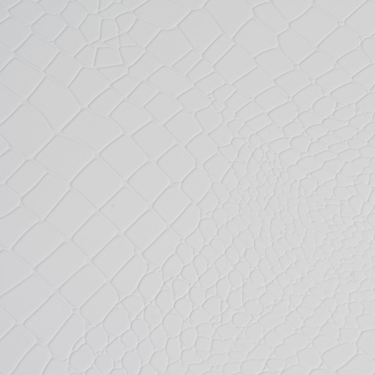 Victoria Modern White Crocodile Nightstand by VIG Furniture - View 9