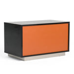 Victoria Modern Black Crocodile Nightstand by VIG Furniture - View 7