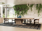 Victoria - Italian Modern Walnut Caracalla Extendable Dining Table by VIG Furniture - View 2