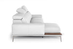 Villeneuve - Modern White Italian Left Facing Sectional Sofa by VIG Furniture - View 3