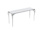 Vince - Faux Marble & Stainless Steel Console Table by VIG Furniture - View 2
