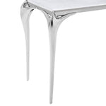 Vince - Faux Marble & Stainless Steel Console Table by VIG Furniture - View 12