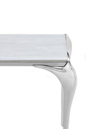 Vince - Faux Marble & Stainless Steel Console Table by VIG Furniture - View 7