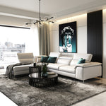 Viola - Italian Contemporary Grey Leather Left Facing Sectional Sofa by VIG Furniture - View 6