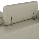 Viola - Italian Contemporary Grey Leather Left Facing Sectional Sofa by VIG Furniture - View 18