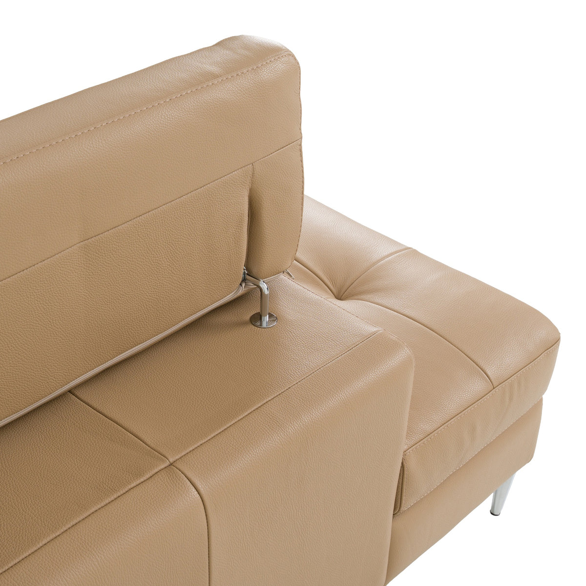 Viola - Italian Contemporary Deserto Leather Left Facing Sectional Sofa by VIG Furniture - View 6