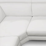 Viola - Italian Contemporary Grey Leather Right Facing Sectional Sofa by VIG Furniture - View 7