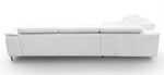 Viola - Italian Contemporary White Leather Left Facing Sectional Sofa by VIG Furniture - View 5
