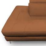 Viola - Italian Contemporary Cognac Leather Left Facing Sectional Sofa by VIG Furniture - View 7