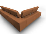 Viola - Italian Contemporary Cognac Leather Left Facing Sectional Sofa by VIG Furniture - View 4