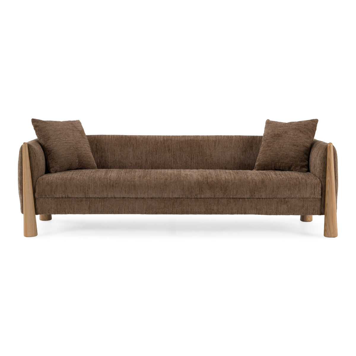 Voight - Contemporary Brown Fabric Sofa by VIG Furniture - View 1