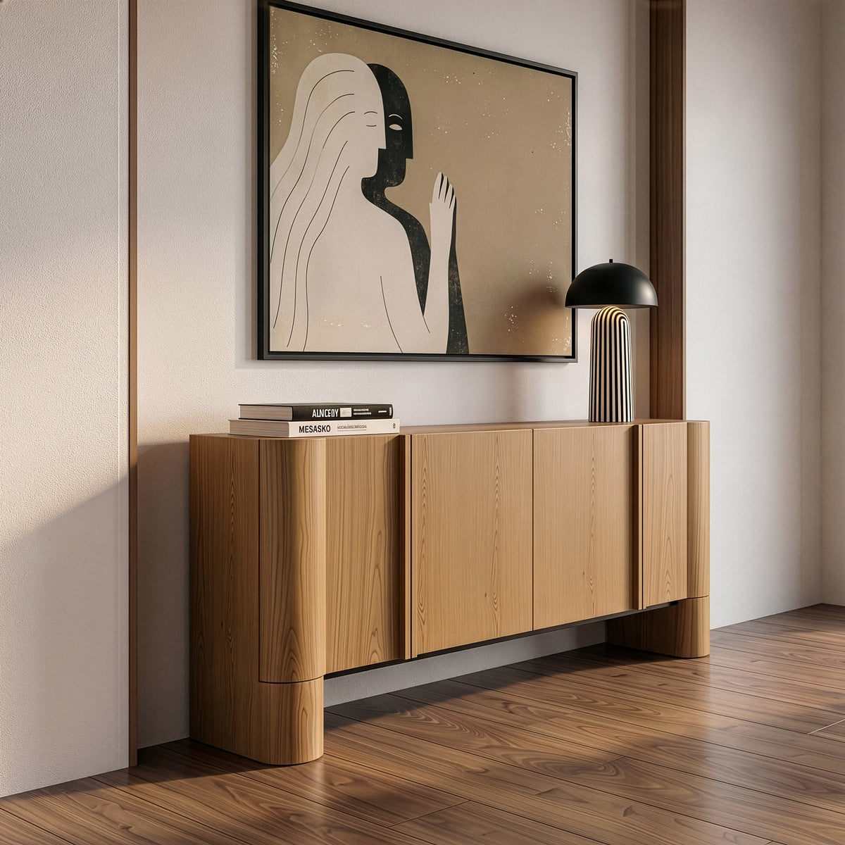 Walbrook - Modern White Oak Buffet by VIG Furniture - View 11