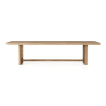 Walz - Modern Natural Oak Rectangular Dining Table by VIG Furniture - View 1