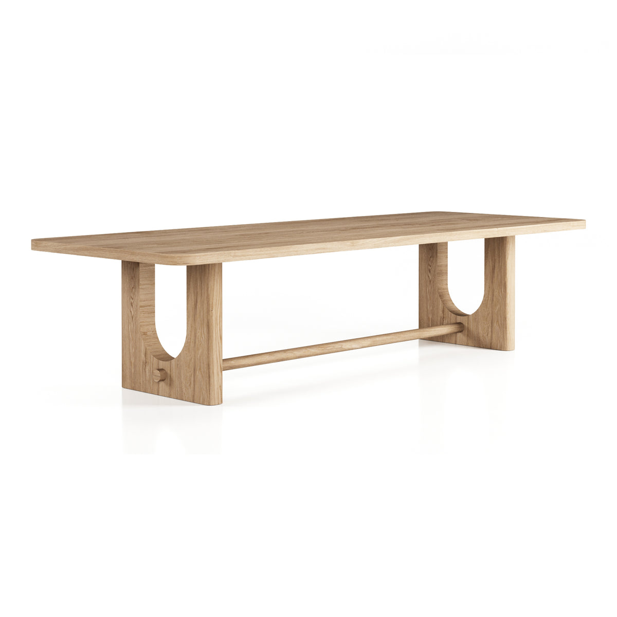 Walz - Modern Natural Oak Rectangular Dining Table by VIG Furniture - View 8