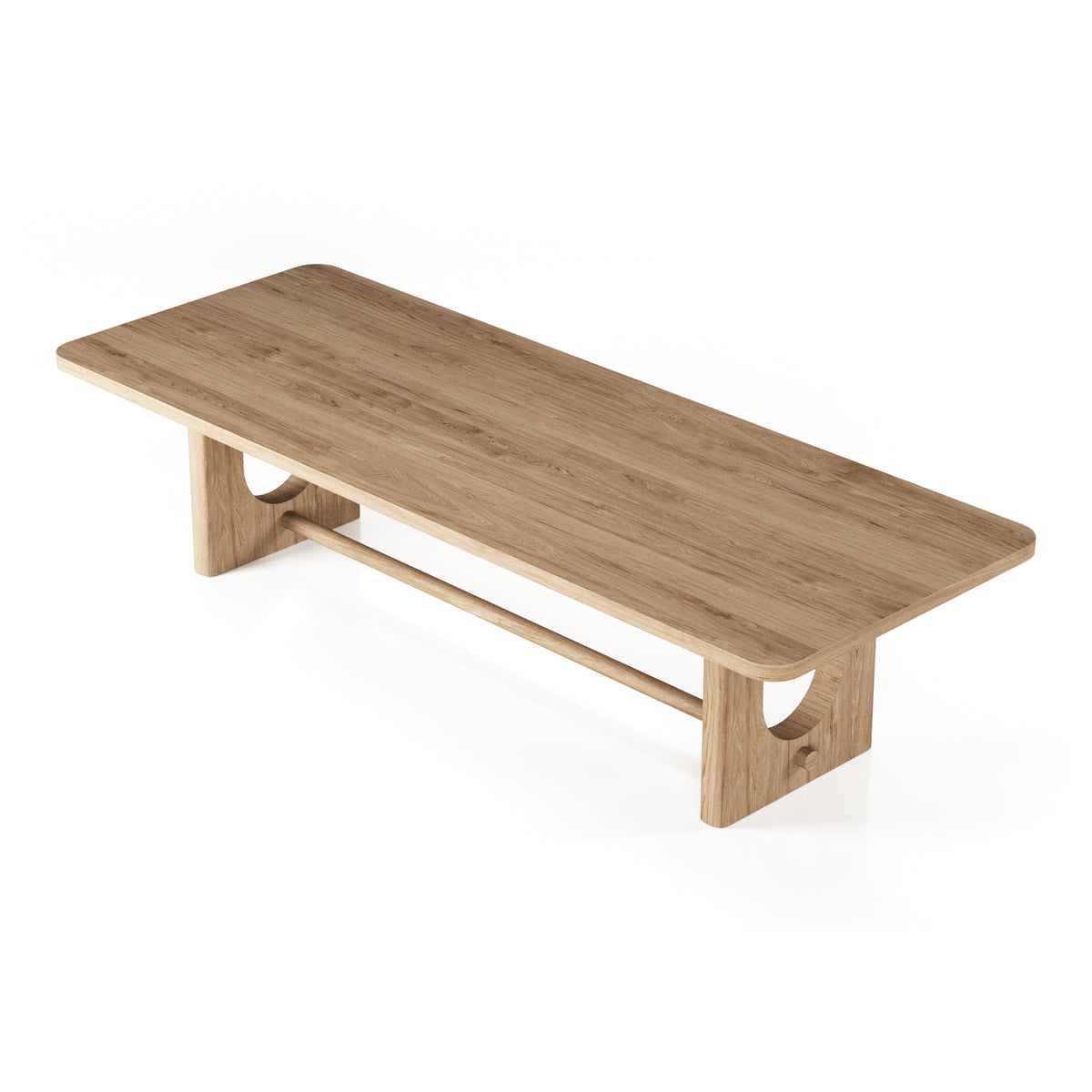 Walz - Modern Natural Oak Rectangular Dining Table by VIG Furniture - View 10
