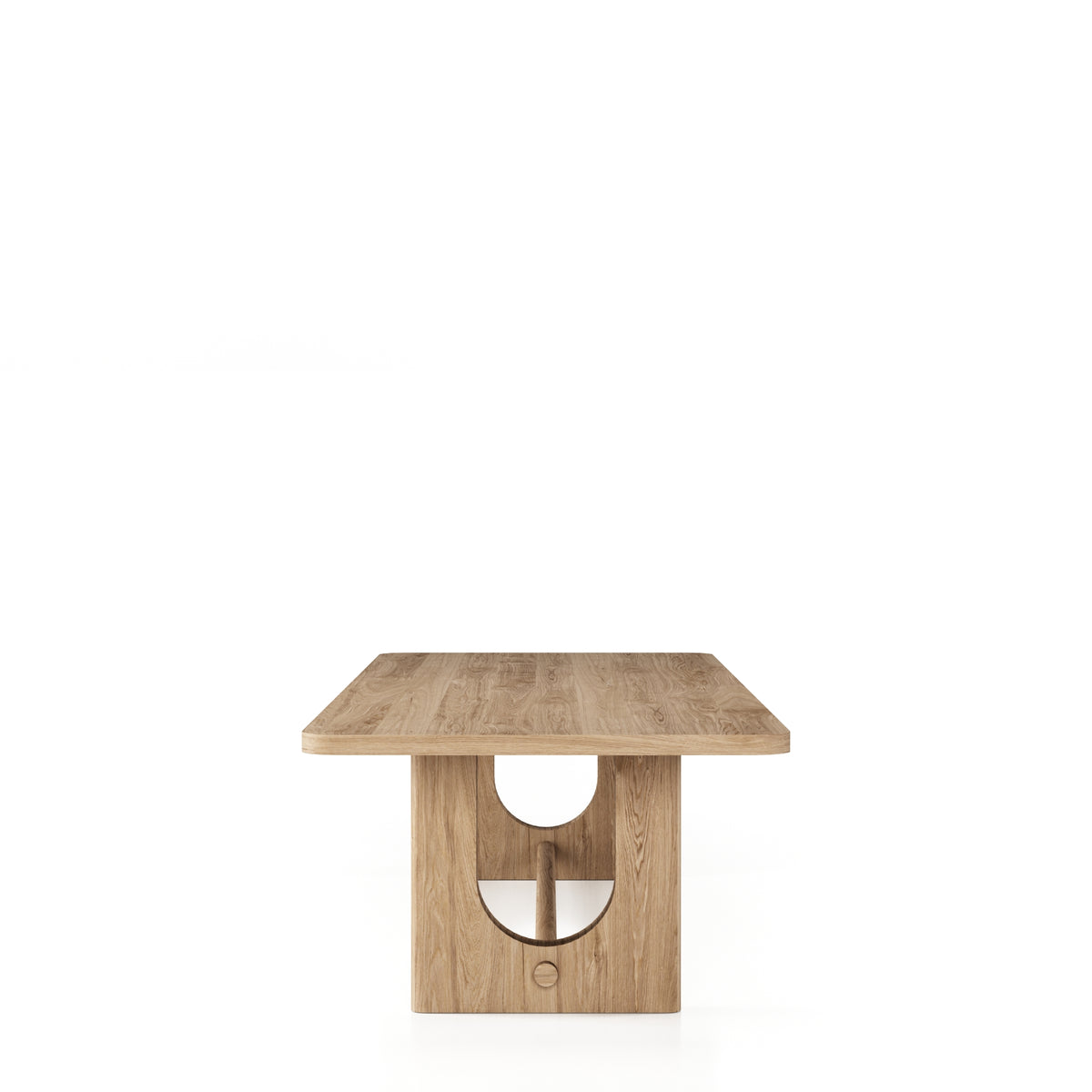 Walz - Modern Natural Oak Rectangular Dining Table by VIG Furniture - View 3