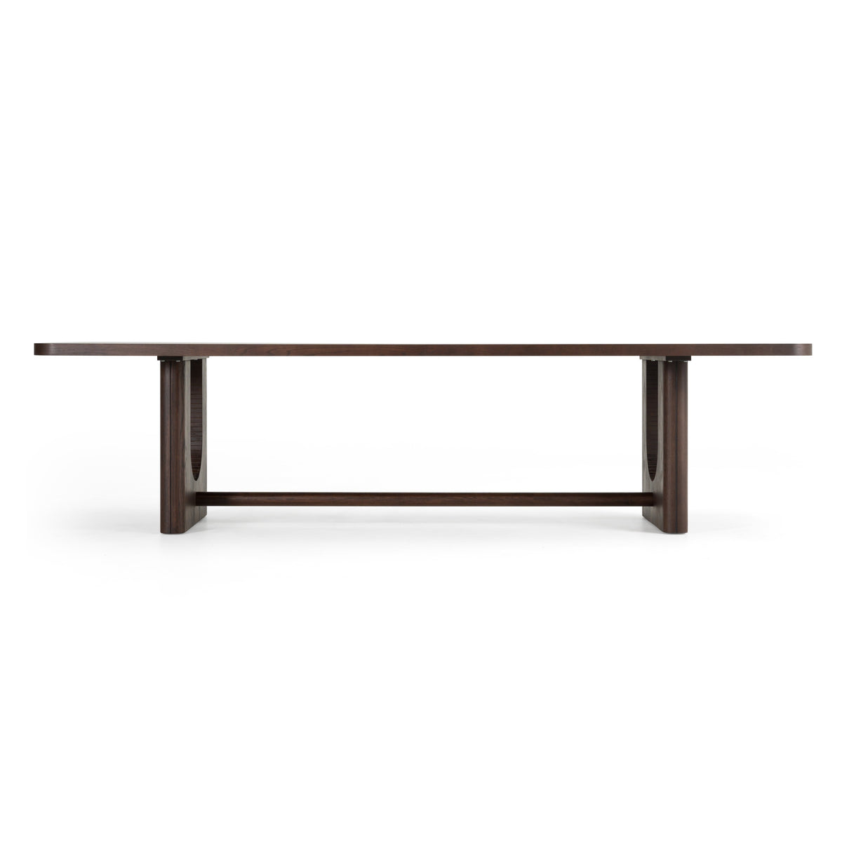 Walz - Modern Brown Oak Rectangular Dining Table by VIG Furniture - View 1