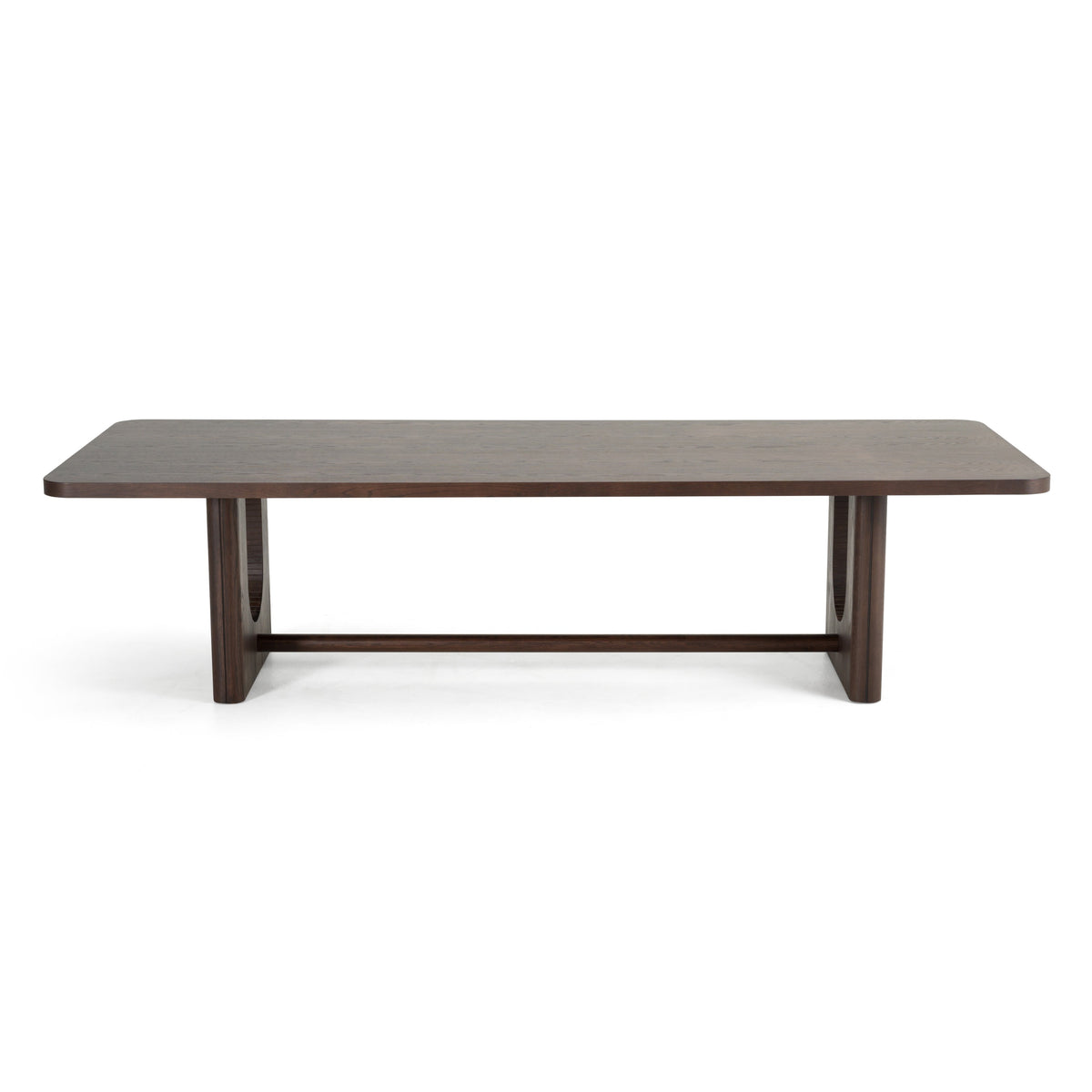 Walz - Modern Brown Oak Rectangular Dining Table by VIG Furniture - View 3