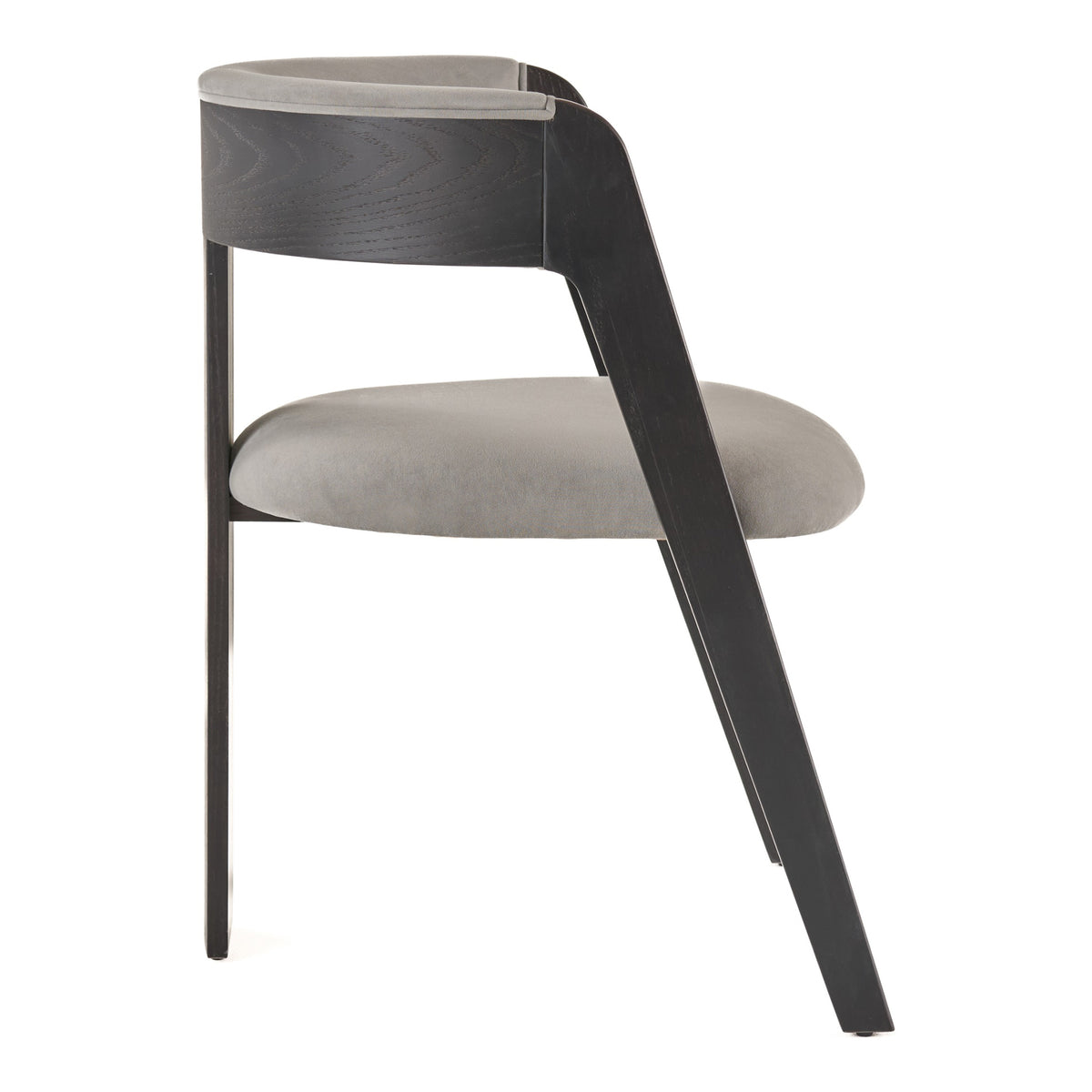 Washington - Modern Grey Fabric + Ebony Oak Dining Chair (Set of 2) by VIG Furniture - View 8