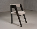 Washington - Modern Grey Fabric + Ebony Oak Dining Chair (Set of 2) by VIG Furniture - View 6