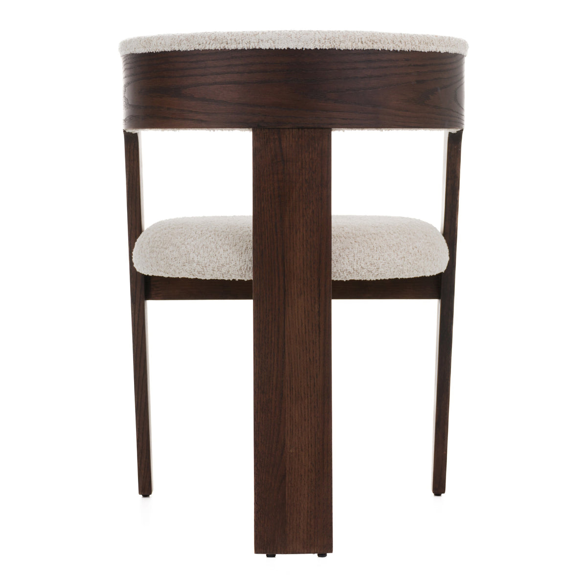 Washington - Modern Cream Fabric + Brown Oak Dining Chair (Set of 2) by VIG Furniture - View 14