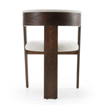 Washington - Modern Off-White Fabric + Brown Oak Dining Chair (Set of 2) by VIG Furniture - View 5
