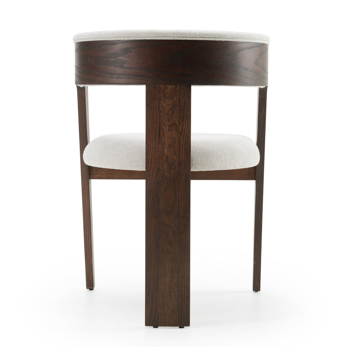 Washington - Modern Off-White Fabric + Brown Oak Dining Chair (Set of 2) by VIG Furniture - View 5