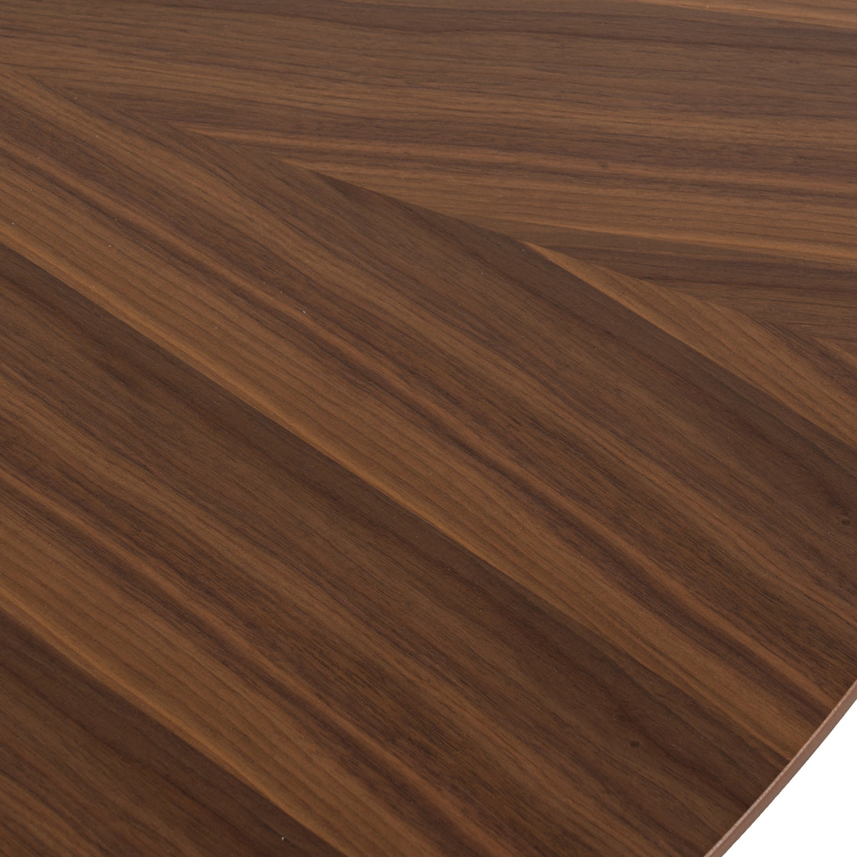 Weiss - Mid-Century Modern Walnut Round Dining Table by VIG Furniture - View 4