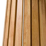 Weiss - Mid-Century Modern Natural Oak Round Dining Table by VIG Furniture - View 6