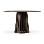Weiss - Mid-Century Modern Wenge Round Dining Table by VIG Furniture - View 1