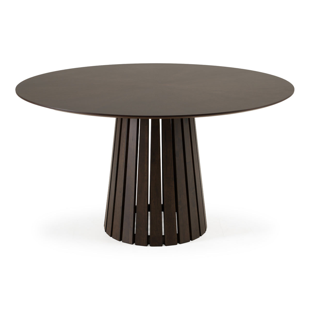 Weiss - Mid-Century Modern Wenge Round Dining Table by VIG Furniture - View 4
