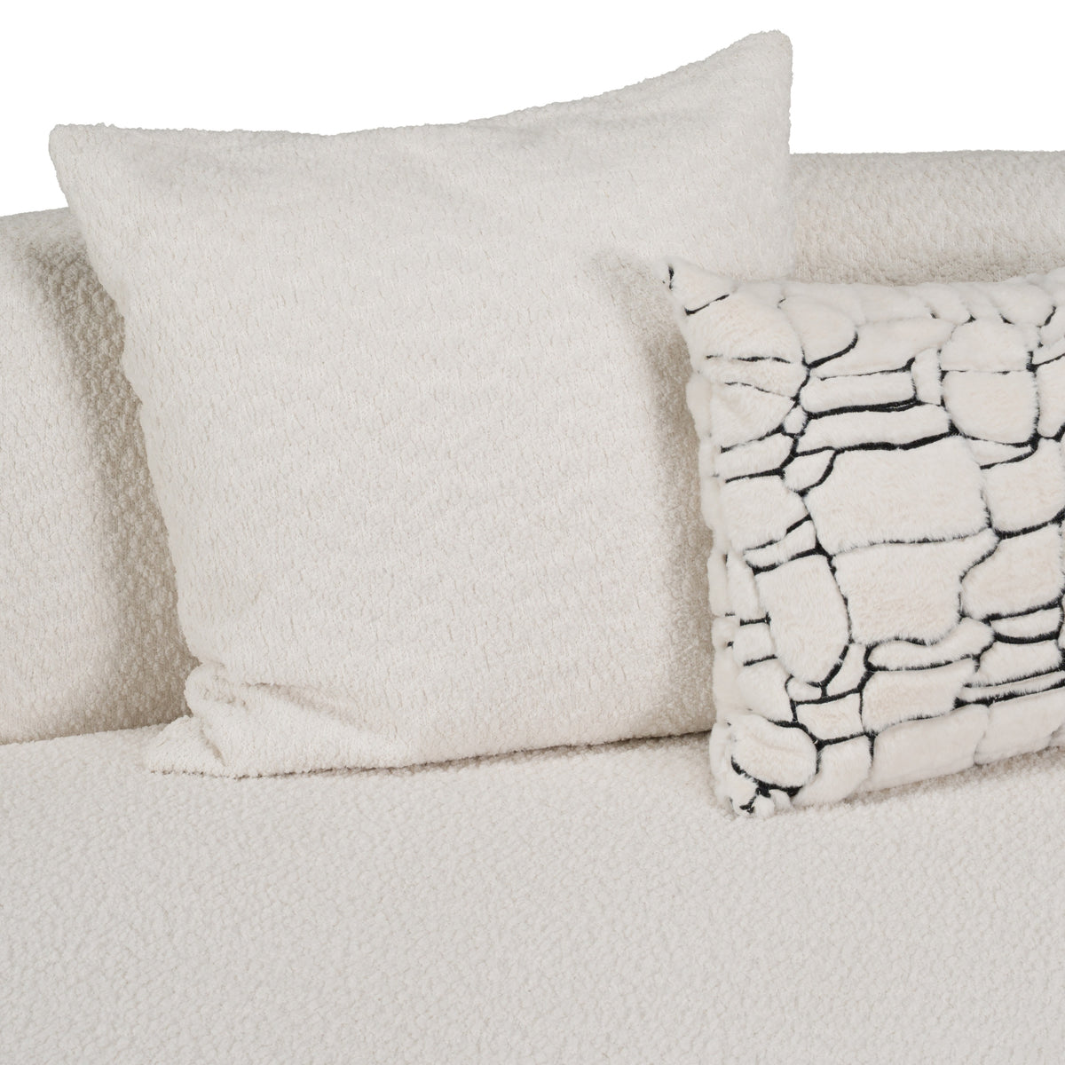 Weldon - Modern Off-White Fabric Curved Sectional Sofa by VIG Furniture - View 13