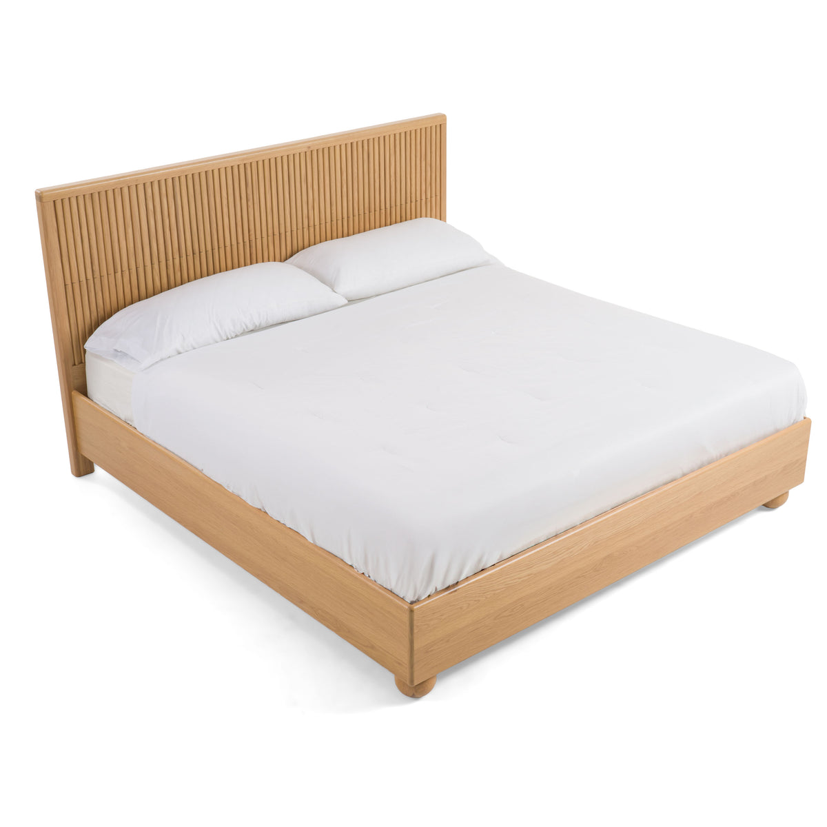 Winters - Modern Natural Oak Bed by VIG Furniture - View 5