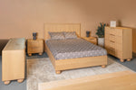 Eastern King Winters - Modern Natural Oak Bedroom Set by VIG Furniture - View 2