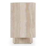 Wolff - Modern White Oak + Faux Travertine Buffet by VIG Furniture - View 4