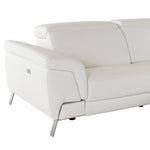 Mini Wonder - Italian Modern White Leather Sectional Sofa with Recliners by VIG Furniture - View 7