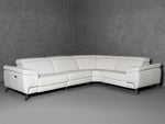 Mini Wonder - Italian Modern White Leather Sectional Sofa with Recliners by VIG Furniture - View 2