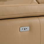 Mini Wonder - Italian Modern Deserto Leather Sectional Sofa with Right Facing Recliner by VIG Furniture - View 7